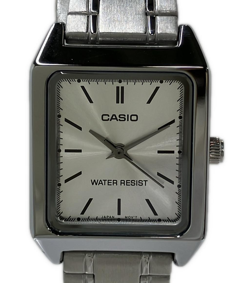 【先着クーポン3日20時〜10日1:59迄】【中古】 美品 カシオ 腕時計 クオーツ シルバー LT ...