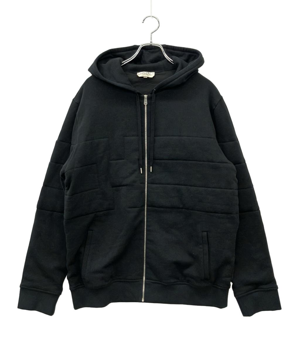 【中古】 エルメス ジップアップパーカー 中綿入り メンズ SIZE XL HERMES