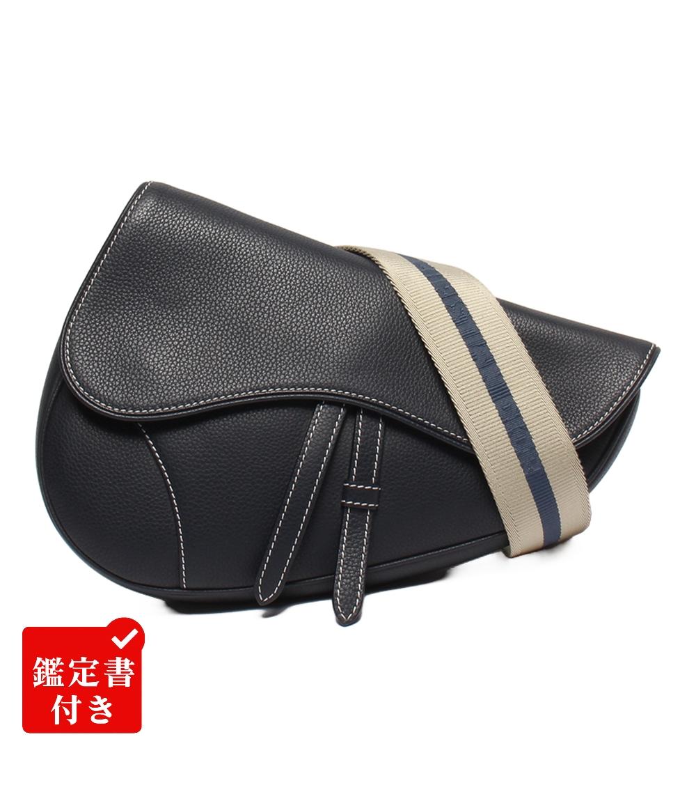 CHRISTIAN DIOR - 【7%OFFクーポン&500円OFFクーポン18日23:59迄】【中古】 美品 ディオール ショルダーバッグ ボディバッグ サドルバッグ メンズ レディース Dior