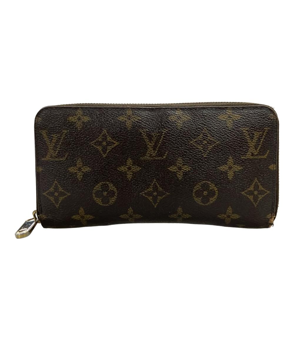 【中古】 ルイ・ヴィトン ラウンドファスナー長財布 モノグラム ジッピーウォレット M60017 レディース LOUIS VUITTON
