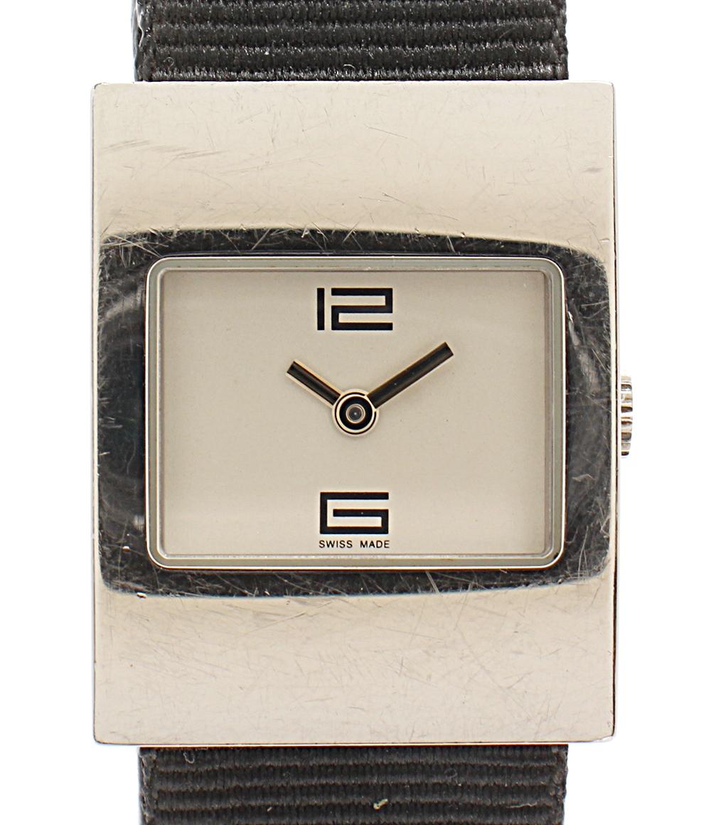 【全品P5倍×先着30名様全品5%OFFクーポン1日23:59迄】【中古】 グッチ 腕時計 クオーツ ホワイト 4900L レディース GUCCI