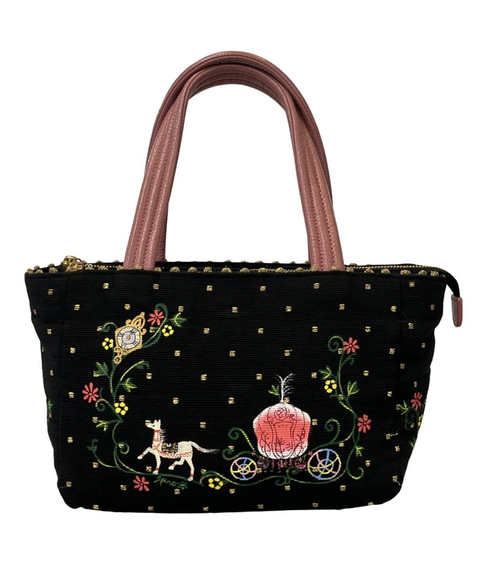 【7%OFFクーポン&500円OFFクーポン15日0時〜18日23:59迄】【中古】 シンクビー ハンドバッグ 馬車 ガラ..