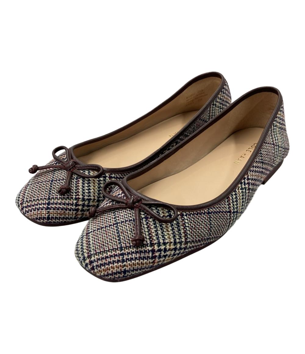 【先着クーポン27日1:59迄】【中古】 コールハーン バレエシューズ フラットシューズ レディース SIZE 6.5 (23.5cm) COLE HAAN