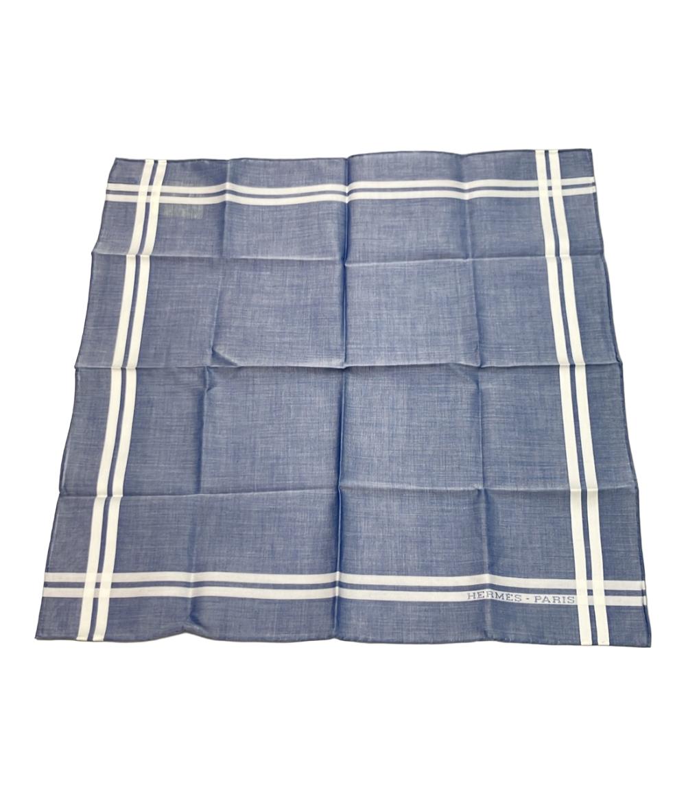 【先着クーポン27日1:59迄】【中古】 美品 エルメス ハンカチ メンズ レディース HERMES