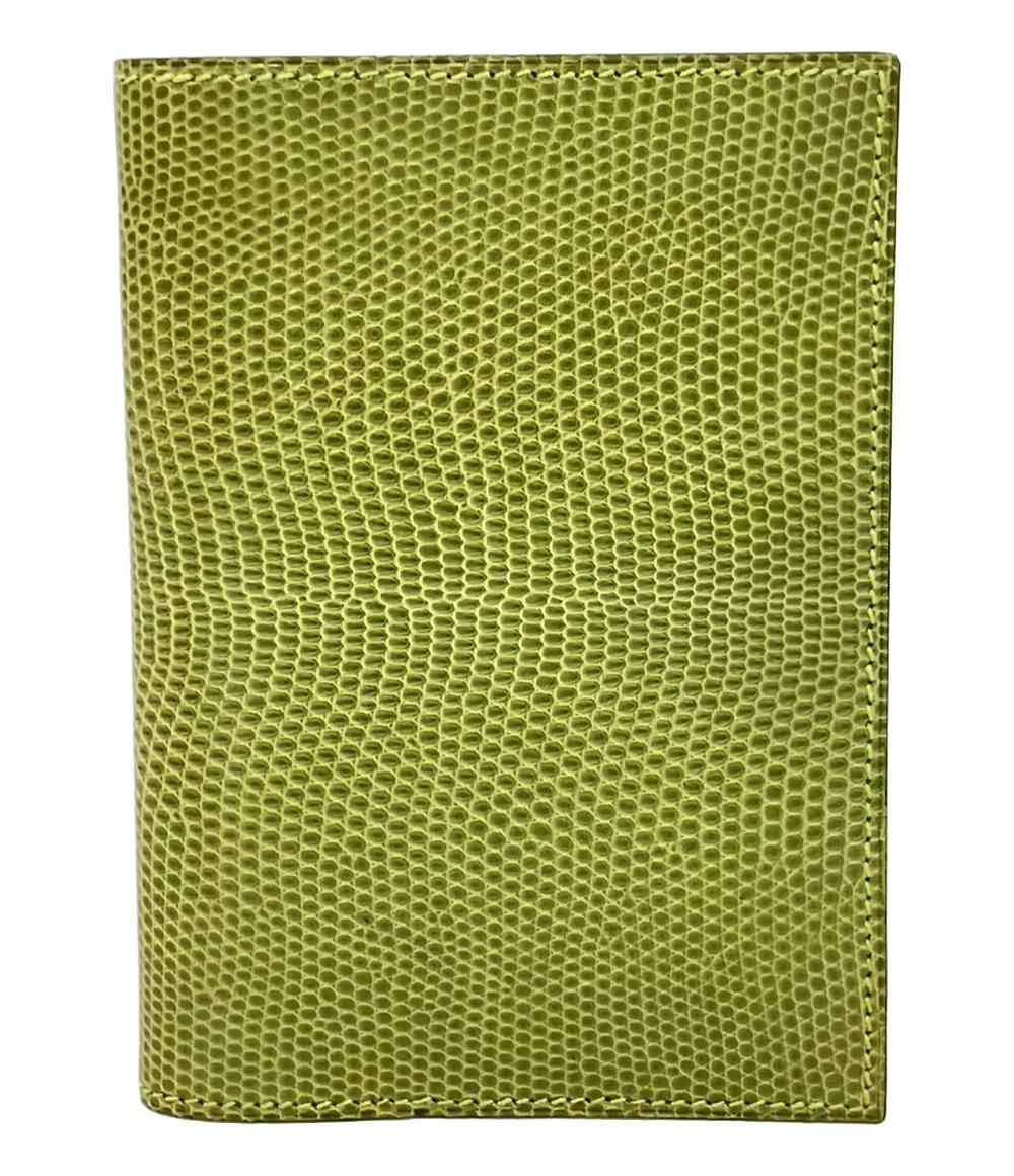 【中古】 エルメス 手帳カバー ▫︎F刻印 シルバー金具 リザード アジェンダ レディース メンズ HERMES