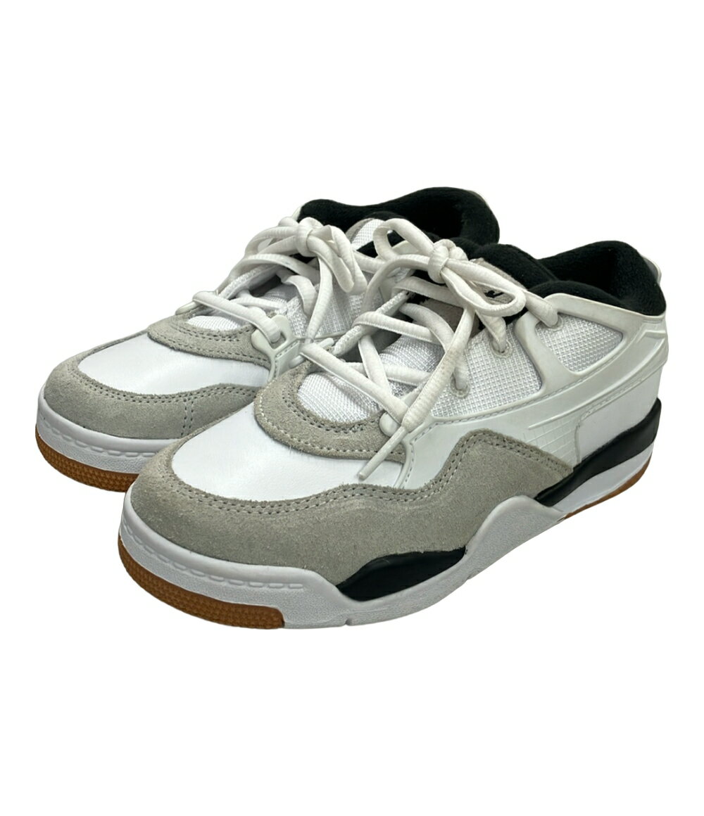 【中古】 ナイキ ローカットスニーカー ジョーダン 4 RM FQ7936-110 キッズ SIZE 18.0 NIKE