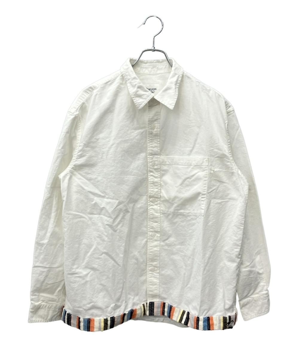 【中古】 訳あり クオン 長袖シャツ タグ付き SAKIORI Hem LS Shirt 261SH034509 メンズ SIZE X-Large (XL) K...