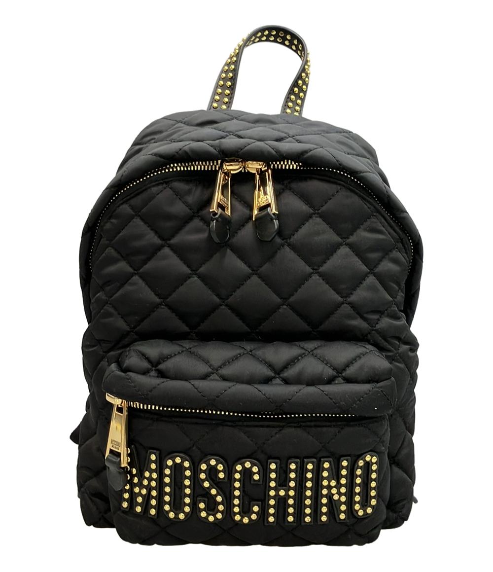 【全品5%OFFクーポン30日23:59迄】【中古】 美品 モスキーノ リュック デイパック レディース MOSCHINO