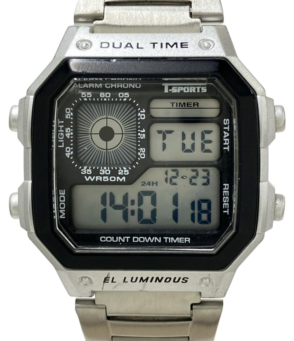 OMEGA - 【先着クーポン9日20時〜16日1:59迄】【中古】 ティースポーツ 腕時計 クオーツ TS-D306 メンズ T-SPORTS