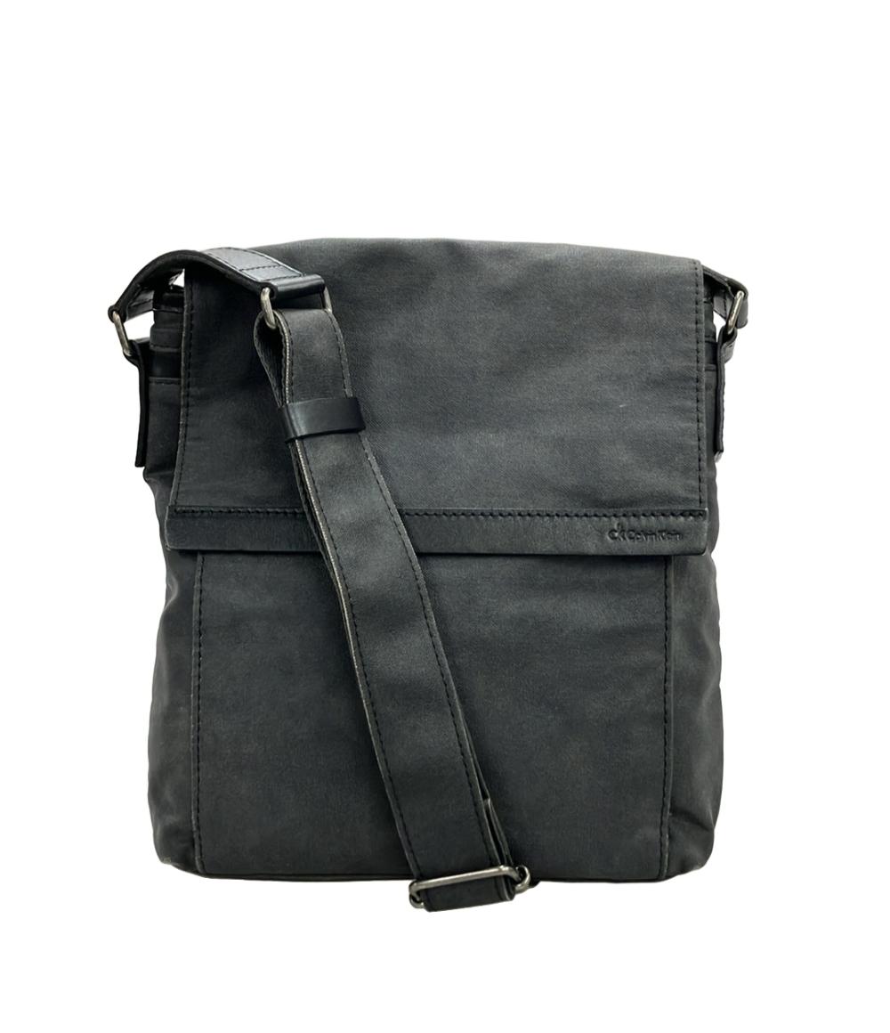 【先着クーポン10日1:59迄】【中古】 カルバンクライン ショルダーバッグ 斜め掛け メンズ Calvin klein