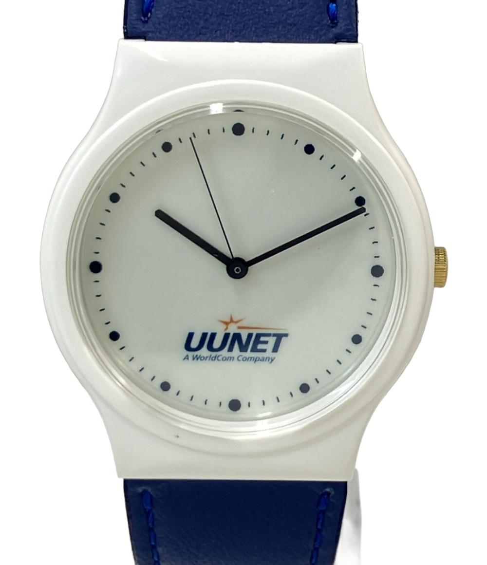 【中古】 シチズン 腕時計 マイクリエーション UUNET クオーツ ホワイト 6031-CRE001 ユニセックス CITIZEN