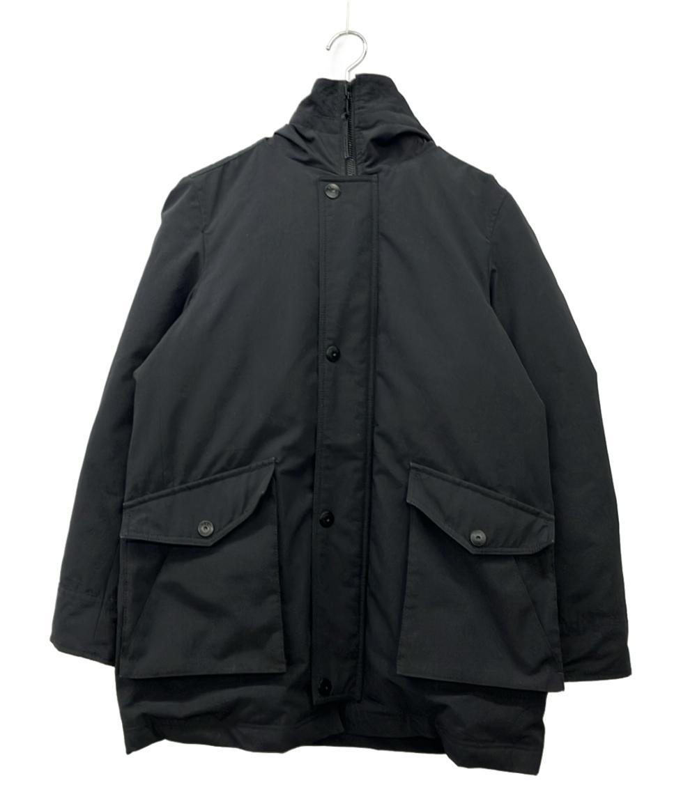 Rakuten - 【全品5%OFFクーポン1日23:59迄】【中古】 ナノユニバース ダウンコート 西川ダウン アークティック ブラック 668-4214202 メンズ SIZE M nano universe