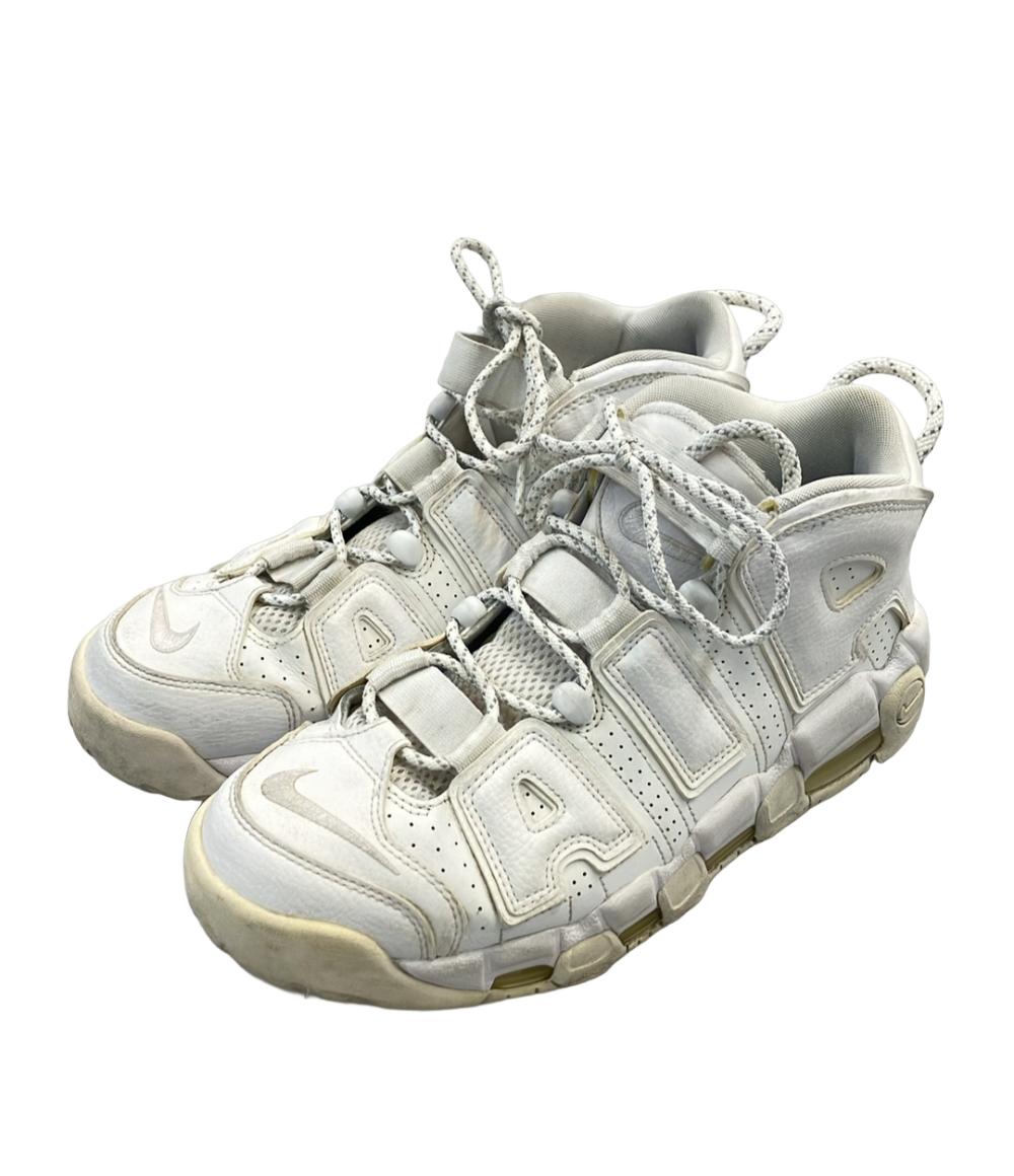 【7%OFFクーポン&500円OFFクーポン18日23:59迄】【中古】 ナイキ ハイカットスニーカー AIR MORE UPTEMPO 96 921948-100 メンズ SIZE 27.5 (L) NIKE