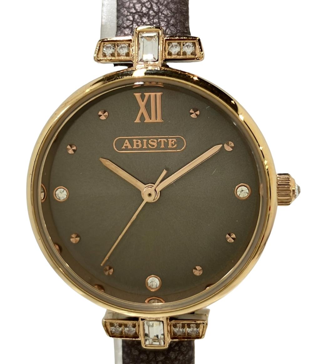 【新品/未使用】アビステｘJAL オーバルデュアルタイムウォッチ 〈ブラウン〉 ABISTE - 【新品/未使用】アビステxJAL オーバルデュアルタイム