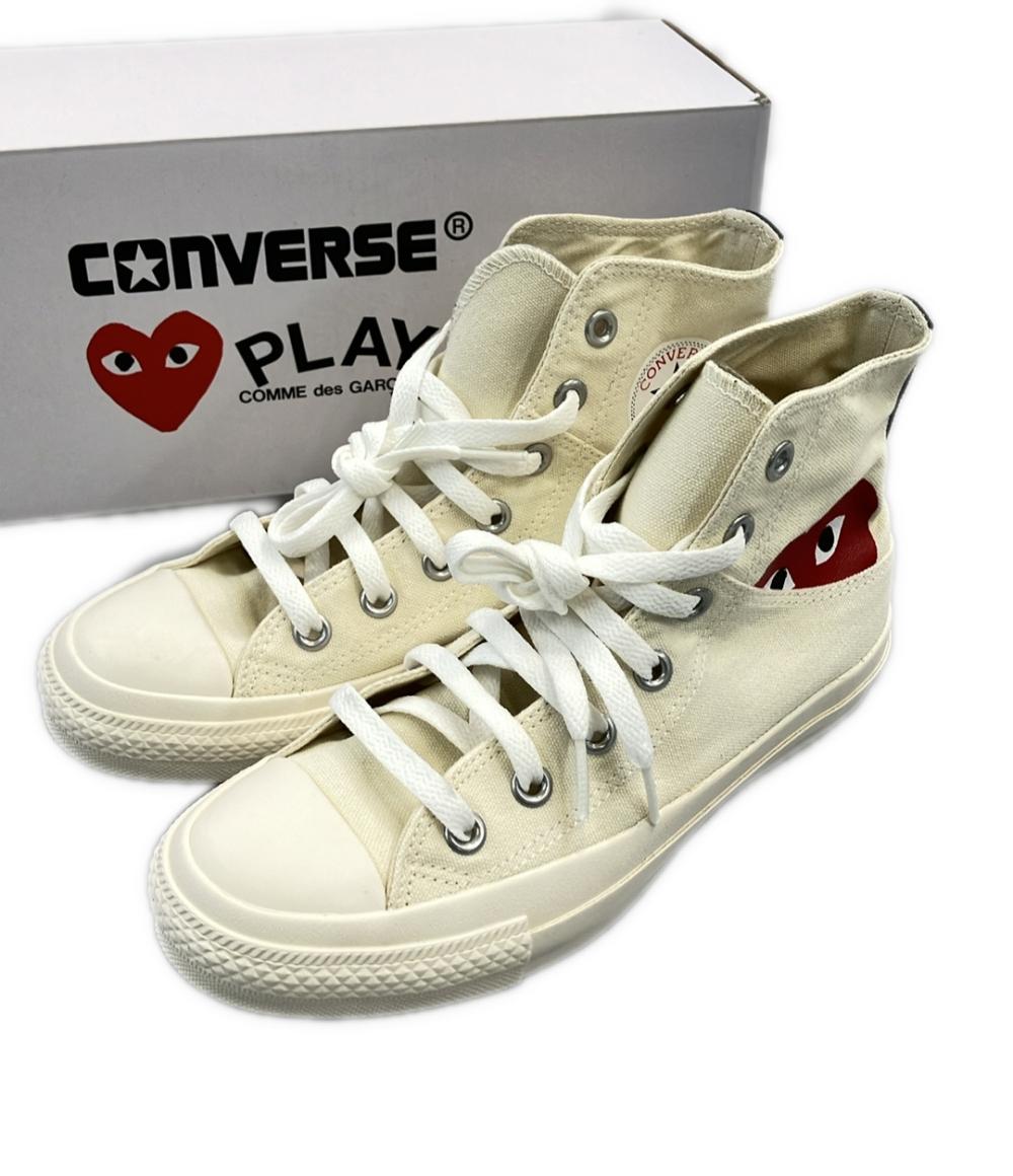 【先着クーポン27日9:59迄】【中古】 コンバース ハイカットスニーカー × PLAY COMME des GARCONS オールスター 1CL876 レディース SIZE 23.0 (M) CONVERSE(4.0)