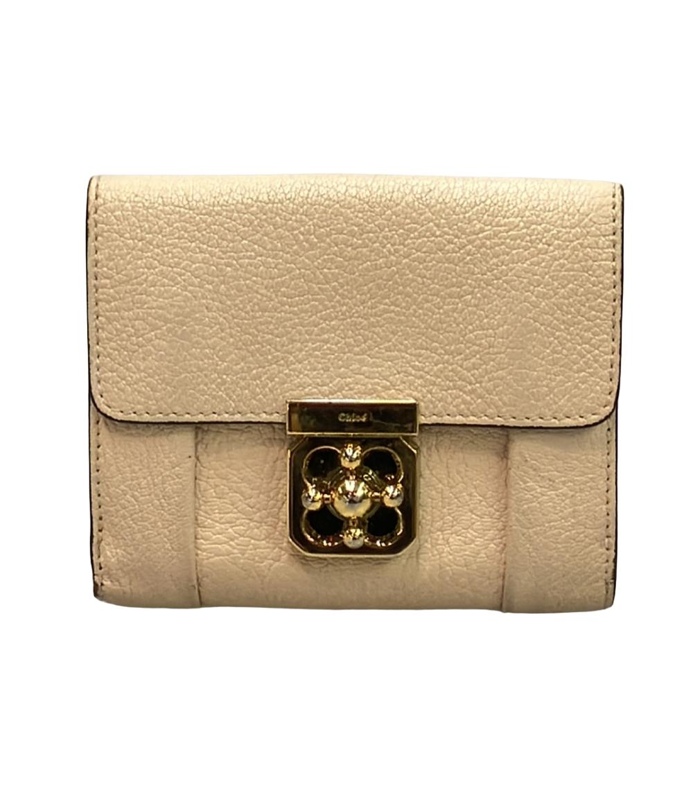 【全品P5倍×先着30名様5%OFFクーポン1日0時〜23:59迄】【中古】 クロエ 二つ折り財布 レディース Chloe