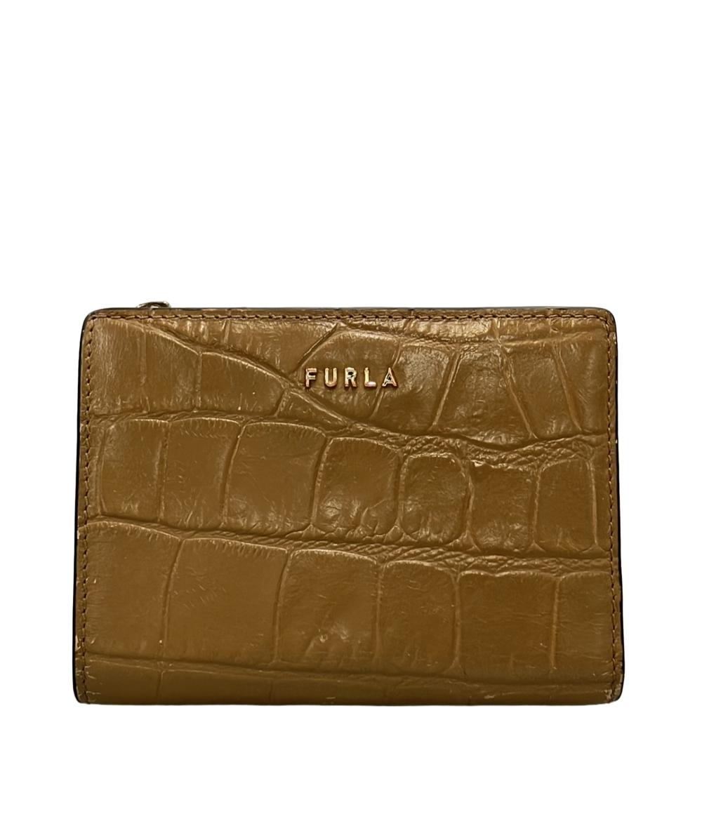 【全品5%OFFクーポン1日23:59迄】【中古】 フルラ 二つ折り財布 レディース Furla