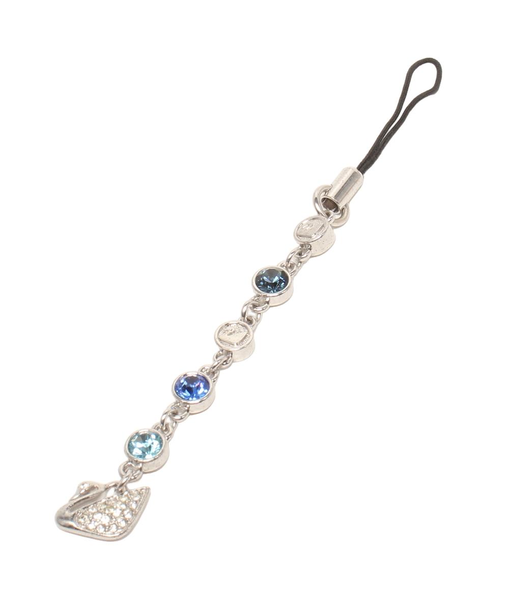 【先着クーポン23日1:59迄】【中古】 スワロフスキー ストラップ レディース SWAROVSKI