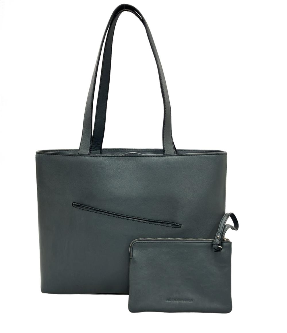 MOTHERHOUSE レザートートバッグ グレー 美品 ほぼ未使用 Linear Zip Tote – マザーハウス 公式サイト