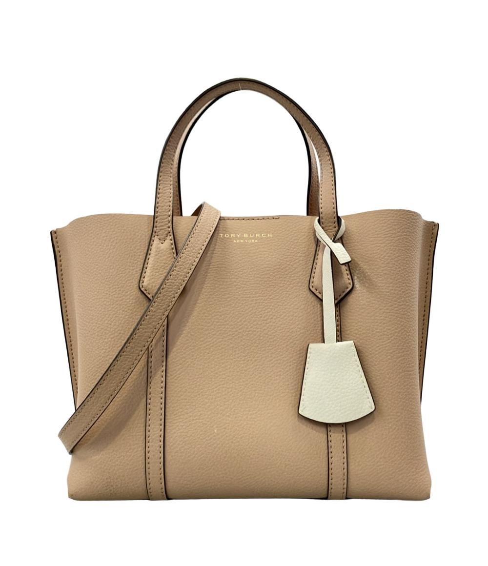 1円 □美品□ TORY BURCH トリーバーチ ペリー ナイロンキャンバス