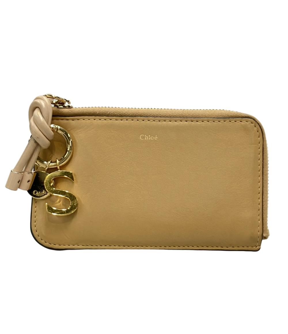 Chloe クロエ 財布・ケース  黒 【古着】【中古】【送料無料】 CHLOE クロエ ロゴ 長財布（小銭入れあり） レザー レディース [中古