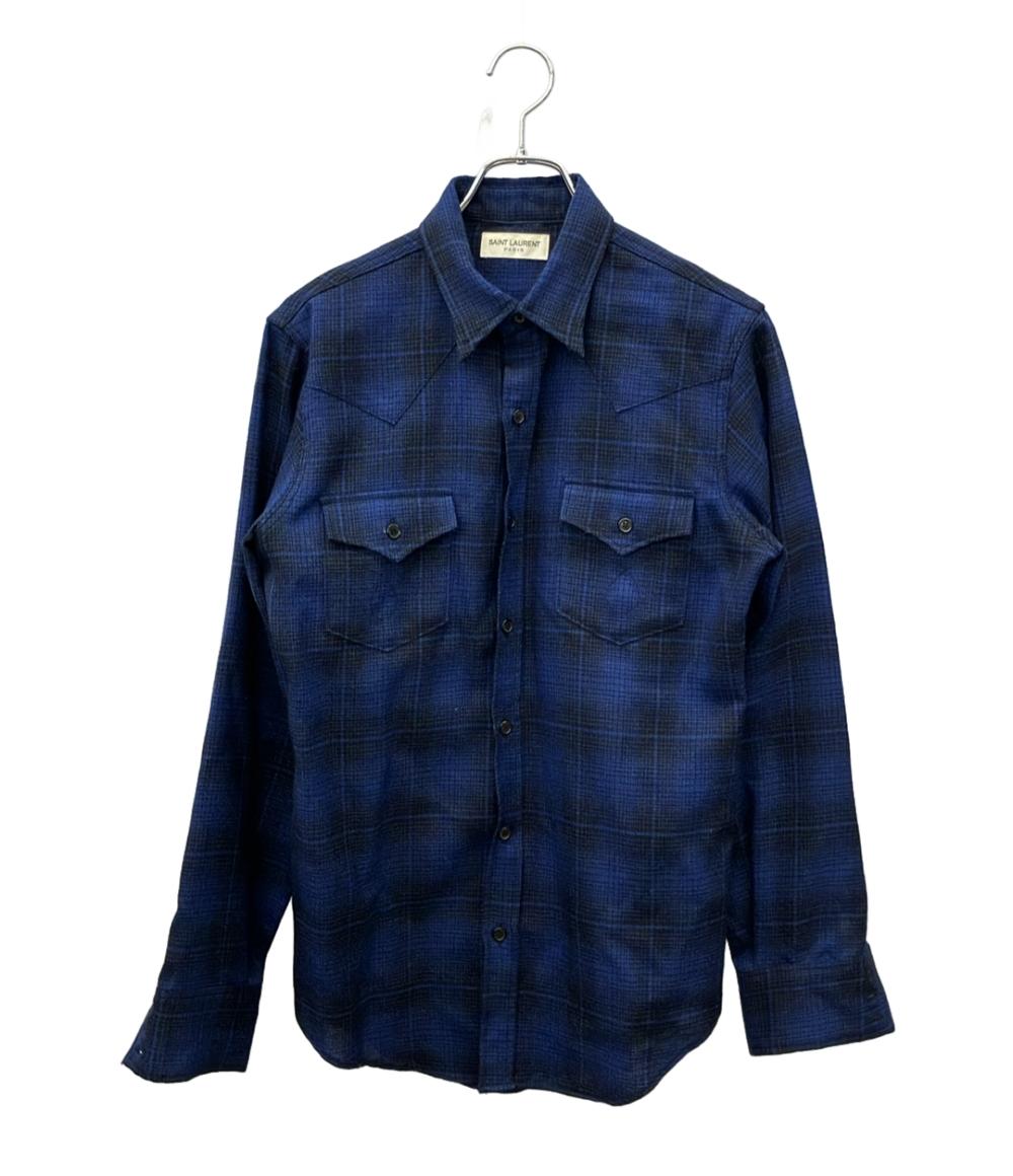 楽天市場】saint laurent シャツ チェックの通販
