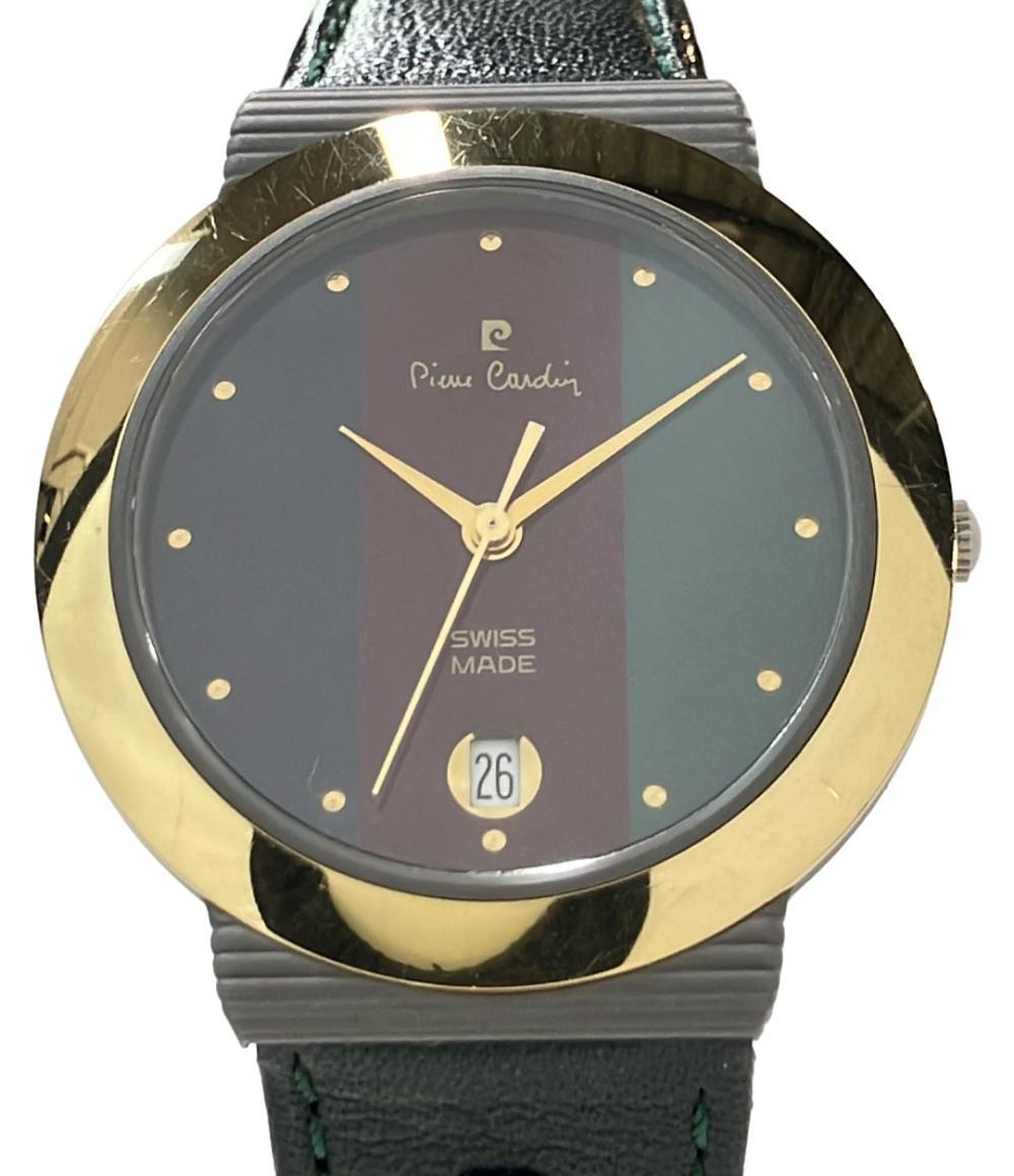 【中古】 ピエールカルダン 腕時計 クオーツ メンズ Pierre Cardin