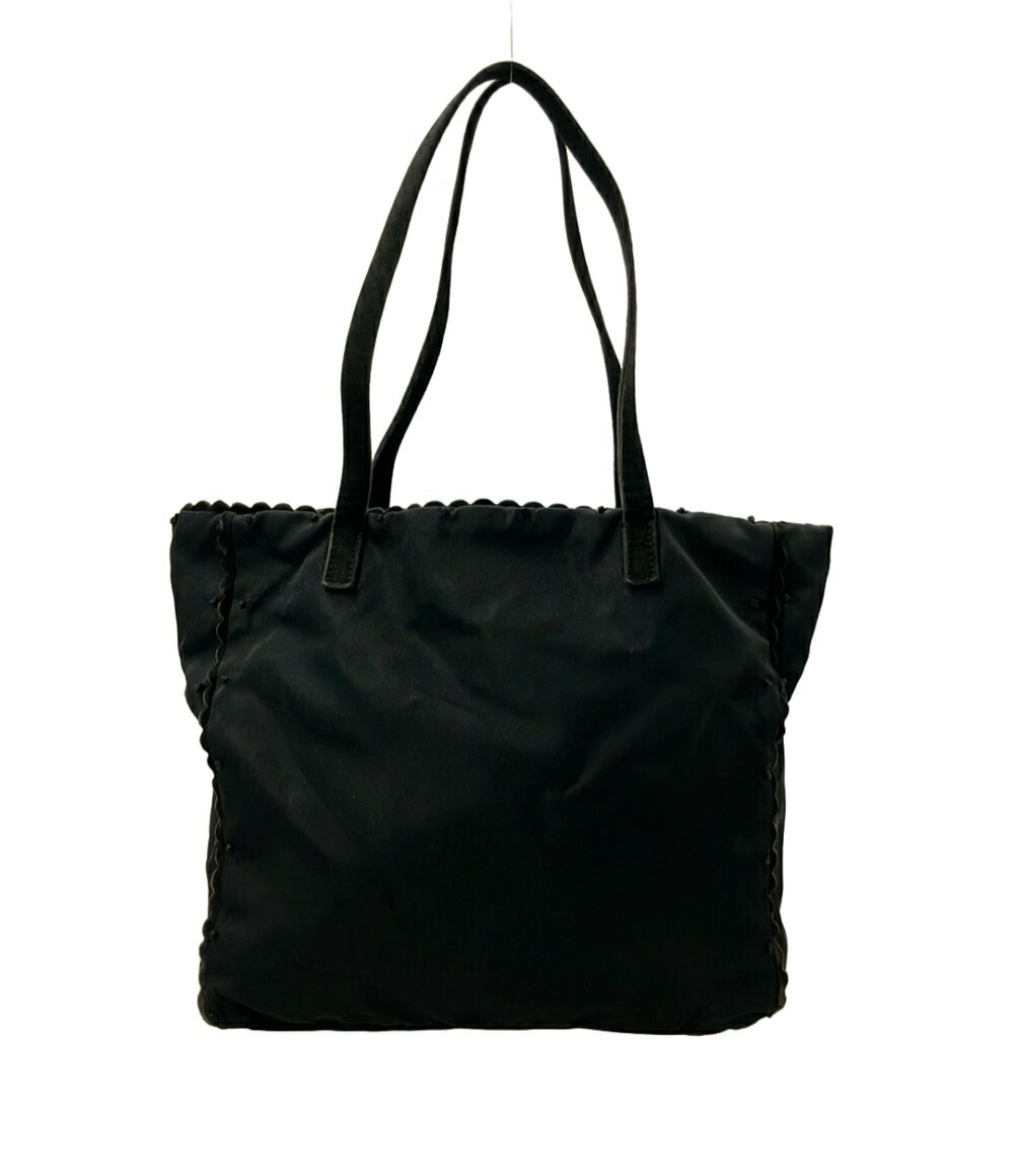 【7%OFFクーポン&500円OFFクーポン15日0時～18日23:59迄】【中古】 訳あり プラダ ハンドバッグ ロゴ レディース PRADA