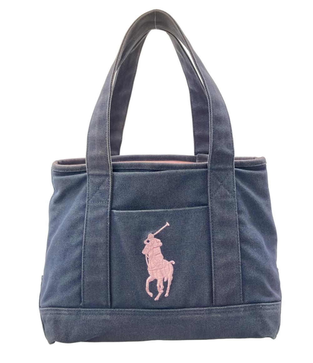 【先着クーポン9日20時〜16日1:59迄】【中古】 ラルフローレン トートバッグ ハンドバッグ レディース RALPH LAUREN