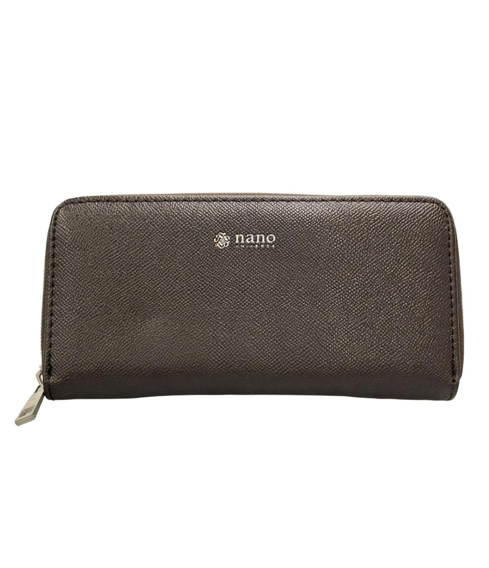 Rakuten - 【中古】 ナノユニバース ラウンドファスナー長財布 レディース nano universe