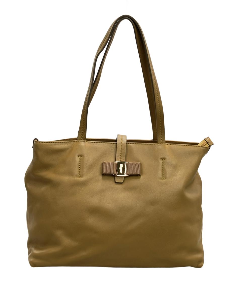 Salvatore Ferragamoフェラガモトートバッグ ベージュ/ブラウン 楽天市場】フェラガモ（カラーベージュ）（トートバッグ｜レディース