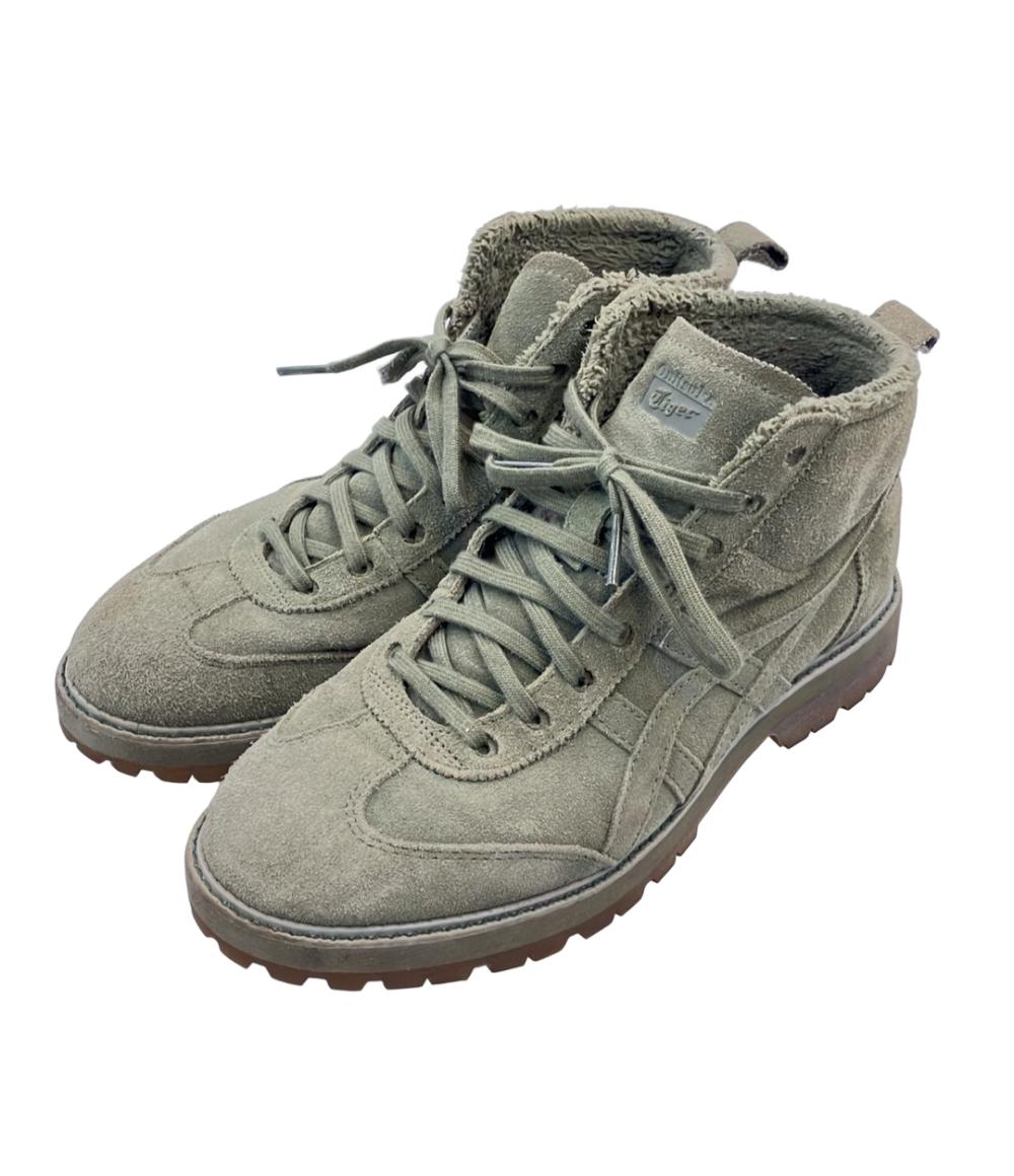 【中古】 オニツカタイガー ショートブーツ リンカン 1183A749 レディース SIZE 24.0 (L) ONITSUKA TIGER