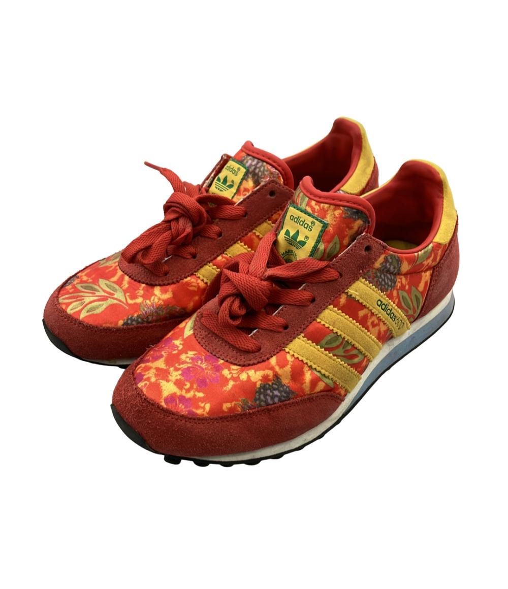 【7%OFFクーポン&500円OFFクーポン18日23:59迄】【中古】 アディダス ローカットスニーカー 花柄 ADIDAS600 413233 レディース SIZE 24.0 (L) adidas