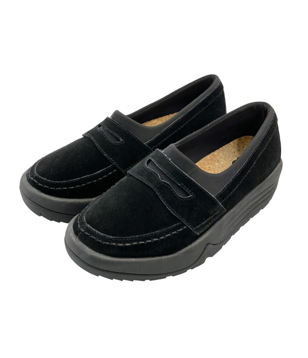 【先着クーポン26日1:59迄】【中古】 ピージー スリッポン 厚底 DISH BLACK メンズ SIZE 43 pg