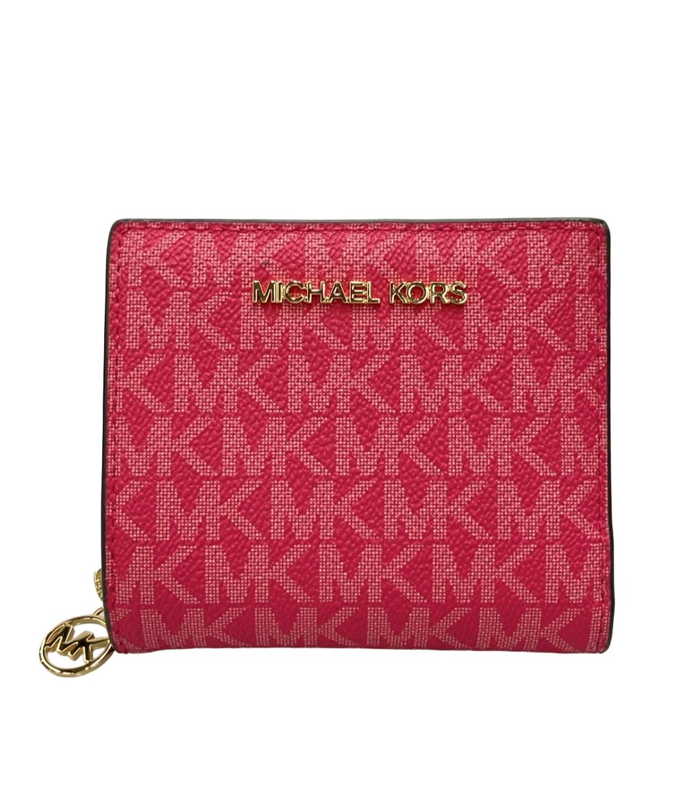 美品『USED』 Michael Kors マイケルコース 二つ折り財布 レザー ブラウン【中古】 MICHAEL KORS（財布）のフリマアイテム一覧