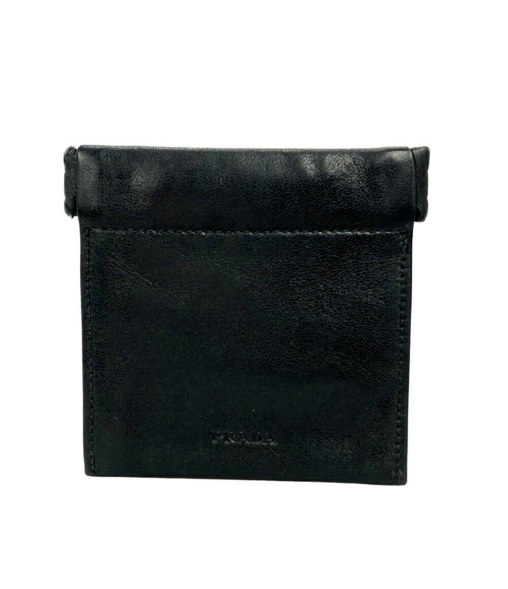 PRADA - 【中古】 プラダ コインケース レザー メンズ PRADA