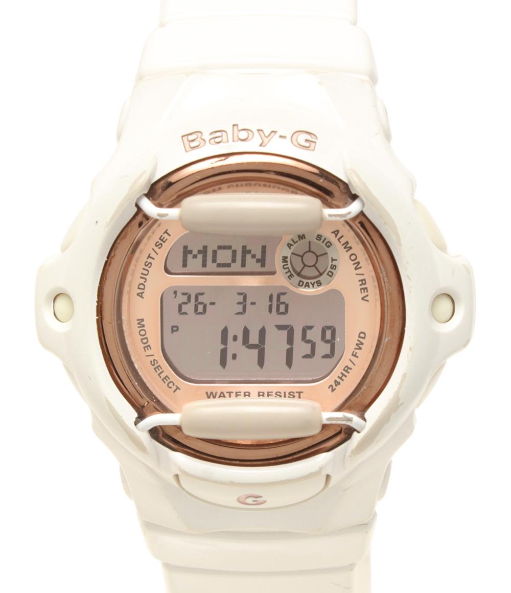 C, D, T, R, W - 【先着クーポン9日20時〜16日1:59迄】【中古】 カシオ 腕時計 Baby-G クオーツ BG-169G レディース CASIO