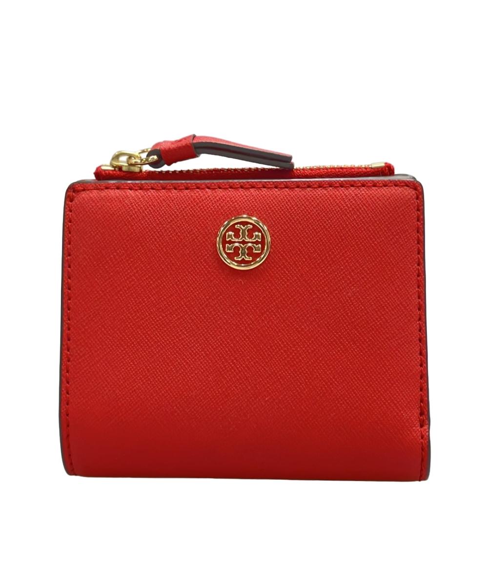 【中古】 美品 トリーバーチ 二つ折り財布 レディース Tory Burch