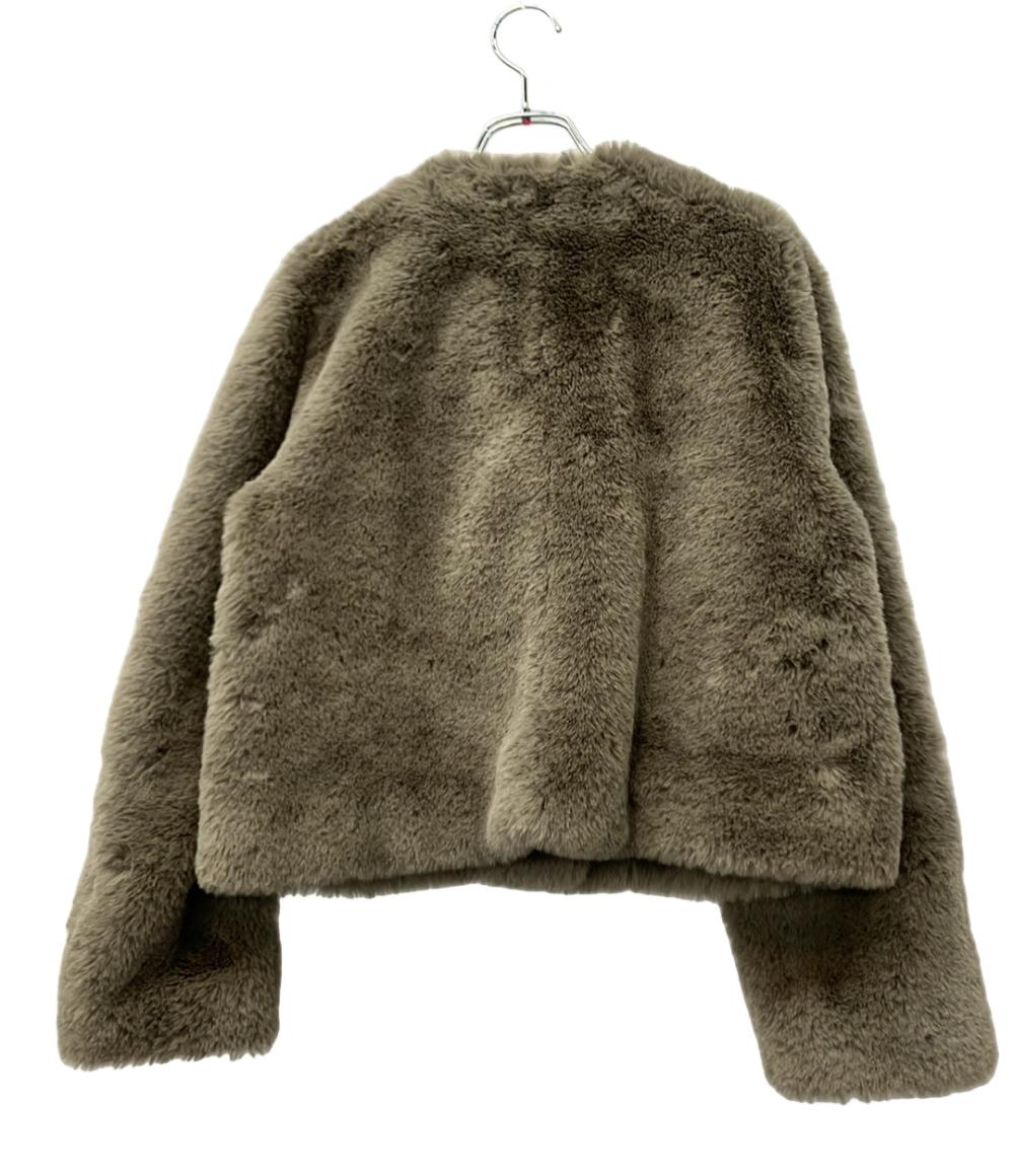 【中古】 ミラ オーウェン ノーカラージャケット 金釦クロップドファージャケット 09WFJ245911 レディース SIZE 1 (S) Mila Owen hugall-10944090 Rehello by BOOKOFF サンプル画像2