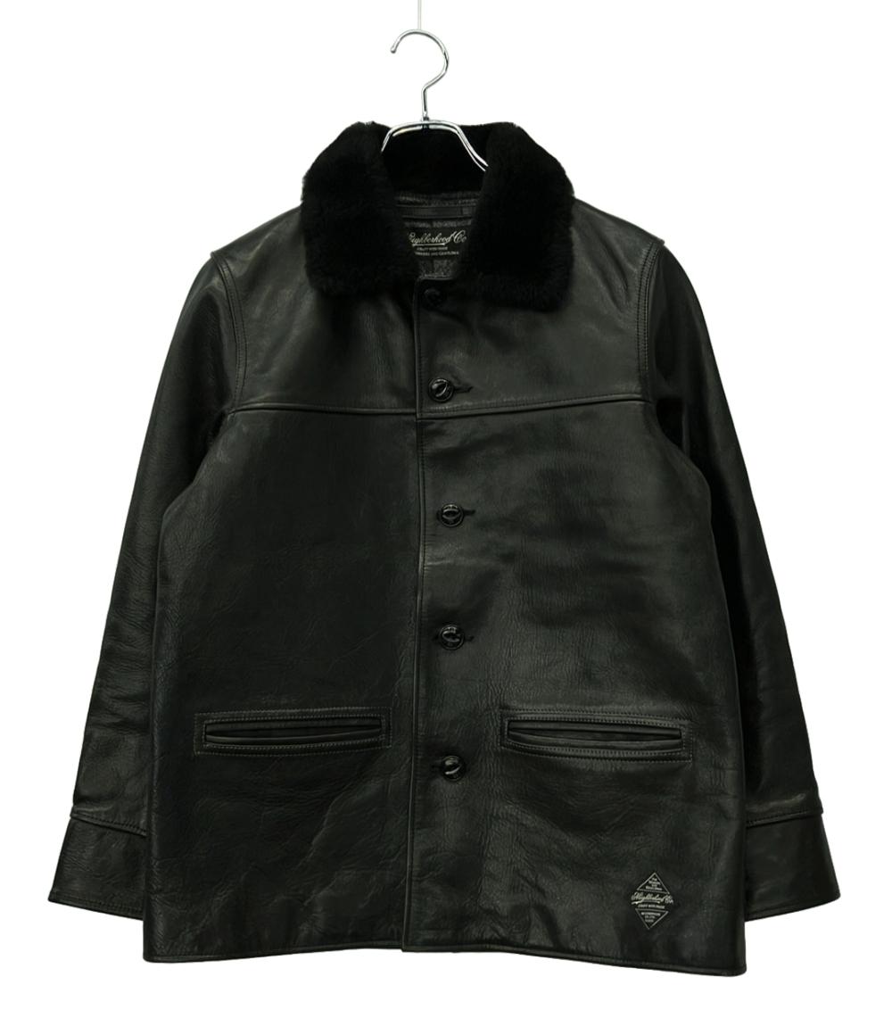【処分セール】【美品】Neighborhood シングルライダースM ブラック 処分セール】【美品】Neighborhood シングルライダースM ブラック