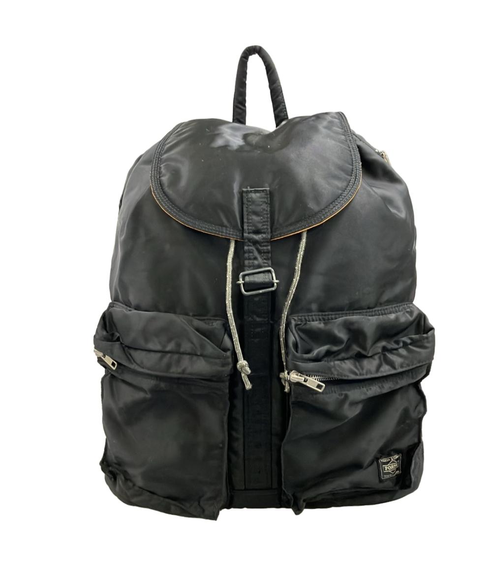 未使用級✨ポータータンカー リュック バックパック 3way 2層 A4 黒 A4対応】PORTER ポーター タンカー リュック ビジネスバッグ ブラック