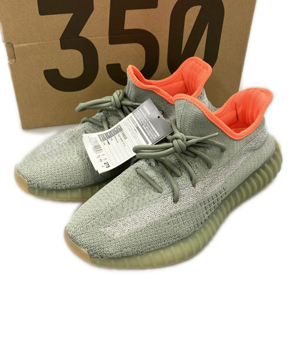 【7%OFFクーポン&500円OFFクーポン18日23:59迄】【中古】 美品 アディダス ローカットスニーカー YEEZY BOOST 350 V2 FX9035 メンズ SIZE 27.5 (L) adidas