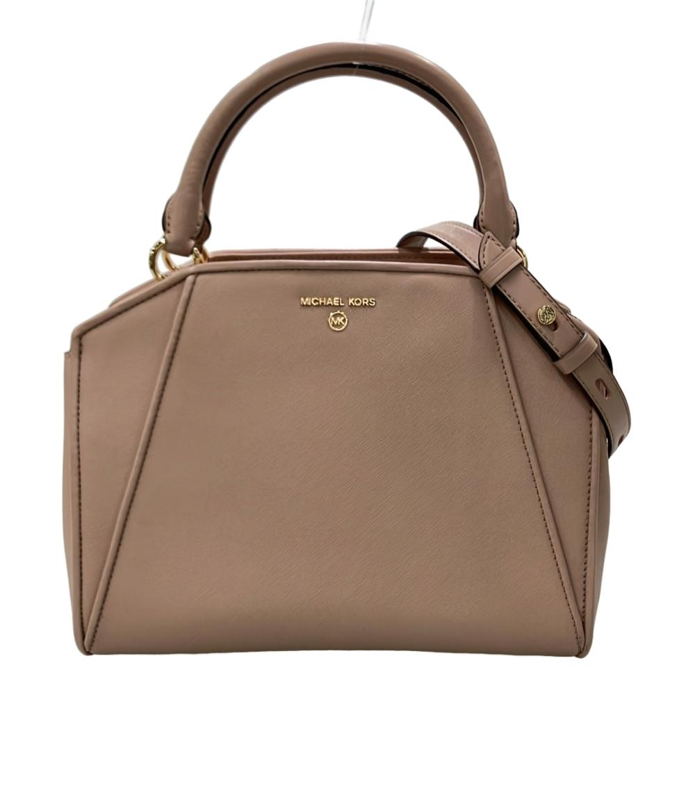 【中古】MICHAEL KORS レザー 2WAYトートバッグ ショルダー MICHAEL KORS 2wayトートバッグ ショルダーバッグ 斜め掛け ロゴ RAE