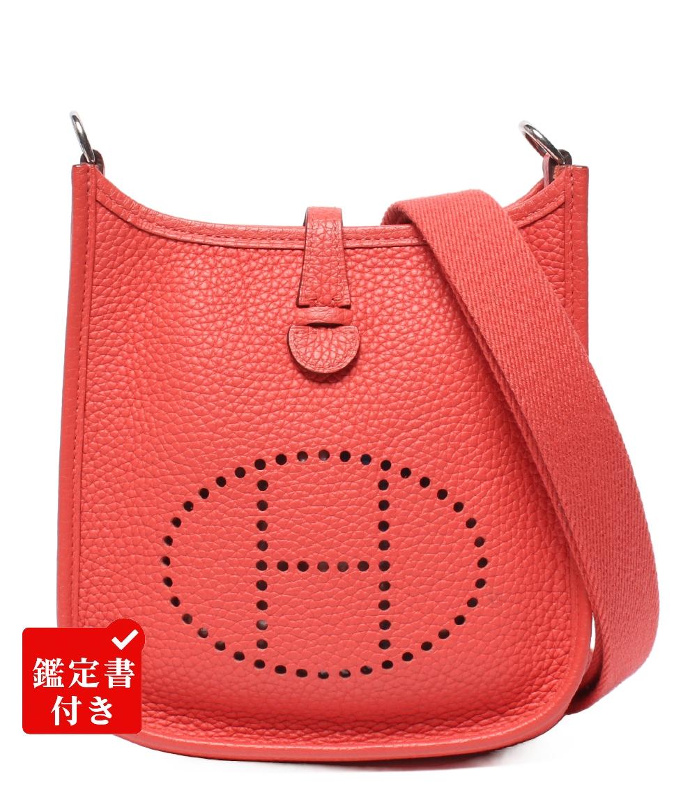 Rakuten - 【7%OFFクーポン&500円OFFクーポン18日23:59迄】【中古】 エルメス ショルダーバッグ D刻印 シルバー金具 肩掛け 斜め掛け トリヨンクレマンス エヴリン TPM レディース HERMES