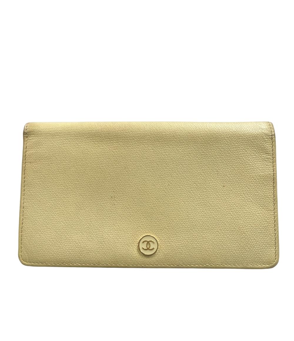 【先着クーポン11日1:59迄】【中古】 シャネル 長財布 ゴールド金具 9番台 ココボタン レディース CHANEL