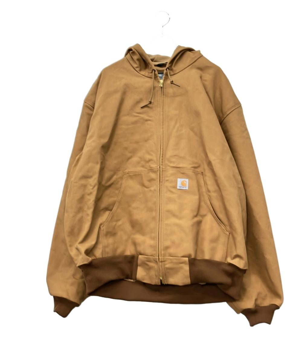 TAKEO KIKUCHI SPORT - 【1,000円OFFクーポン20日10時〜22日23:59迄】【中古】 カーハート ブルゾン アクティブジャケット キャメル フード付き OJ0131-M メンズ SIZE 2XL Carhartt