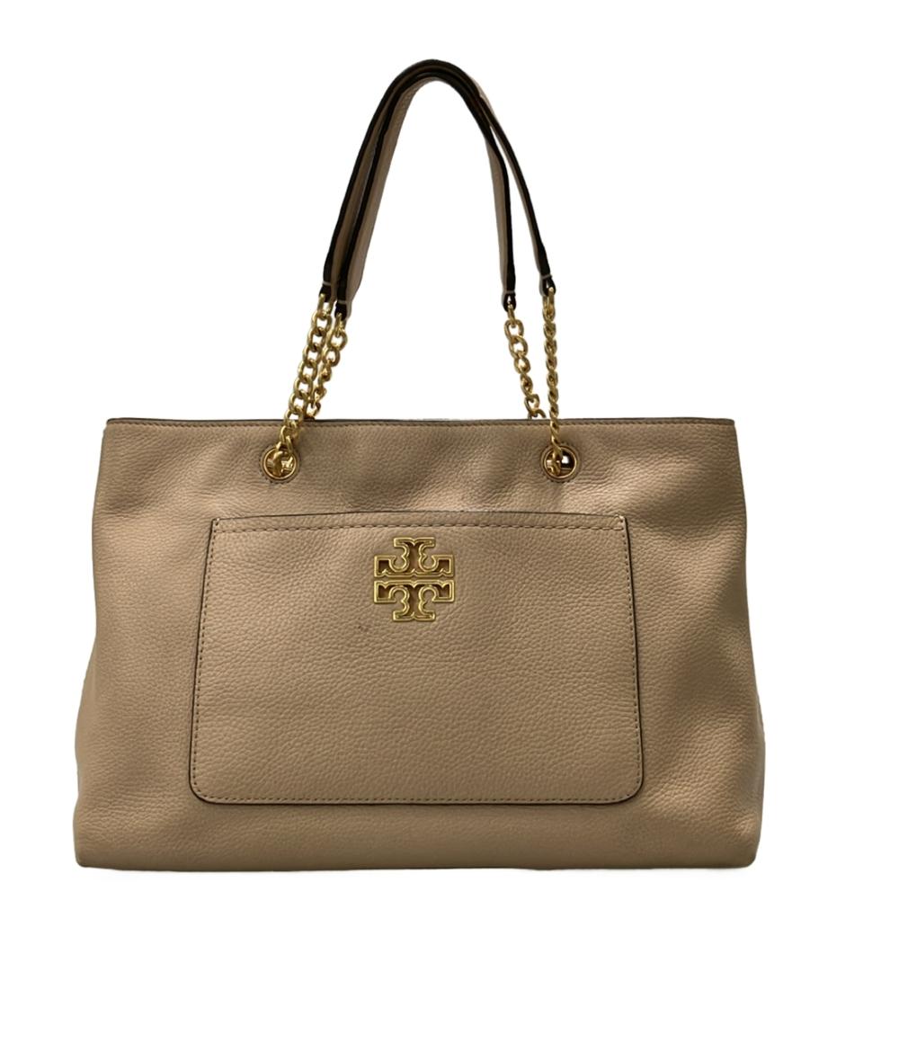 【1,000円OFFクーポン7日23:59迄】【中古】 トリーバーチ トートバッグ ロゴ チェーン レディース Tory Burch