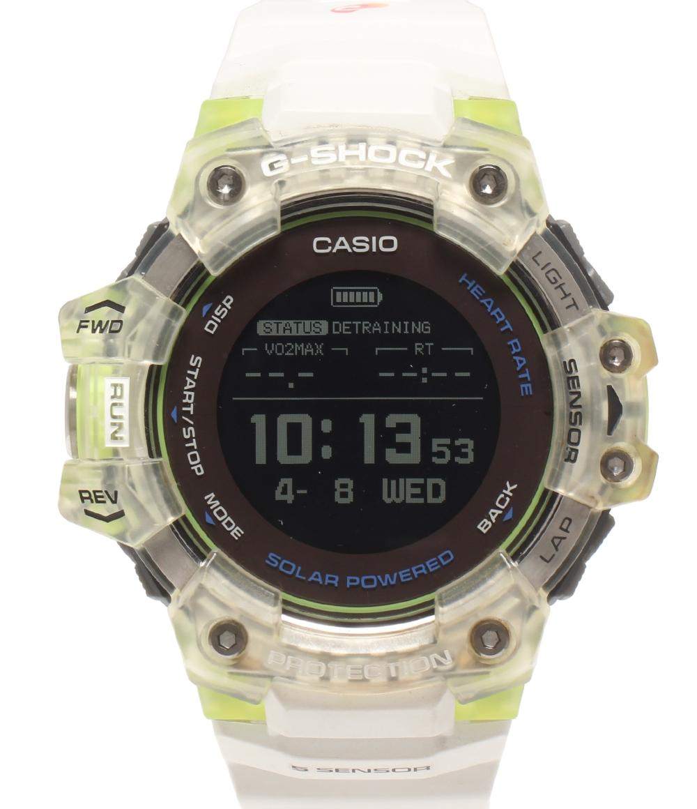 【先着クーポン11日1:59迄】【中古】 カシオ スマートウォッチ 腕時計 ソーラーアシスト充電 ジー スクワッド G-SQUAD G-SHOCK バッテリー充電 GDB-H1000 レディース メンズ CASIO