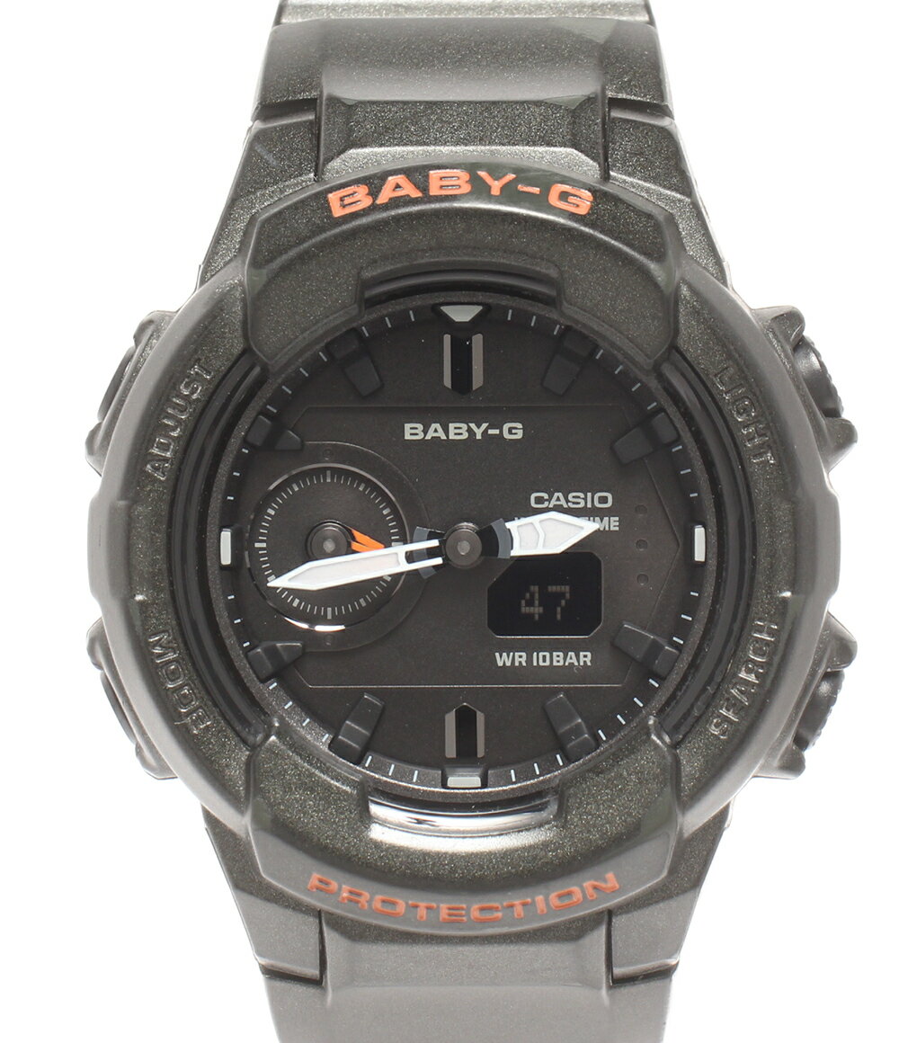 RADO - 【7%OFFクーポン&500円OFFクーポン18日23:59迄】【中古】 カシオ 腕時計 Baby-G クオーツ ブラック BGA-230S レディース CASIO