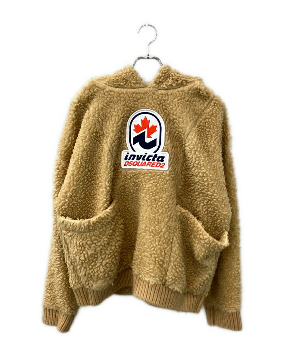 ディースクエアード ボアパーカー パーカー Dsquared2 x Invicta◇Teddy Hoodie ボア パーカー フーディ (D